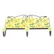 Yellow And Forest Green Leaf Floral Tiles Hooks Online